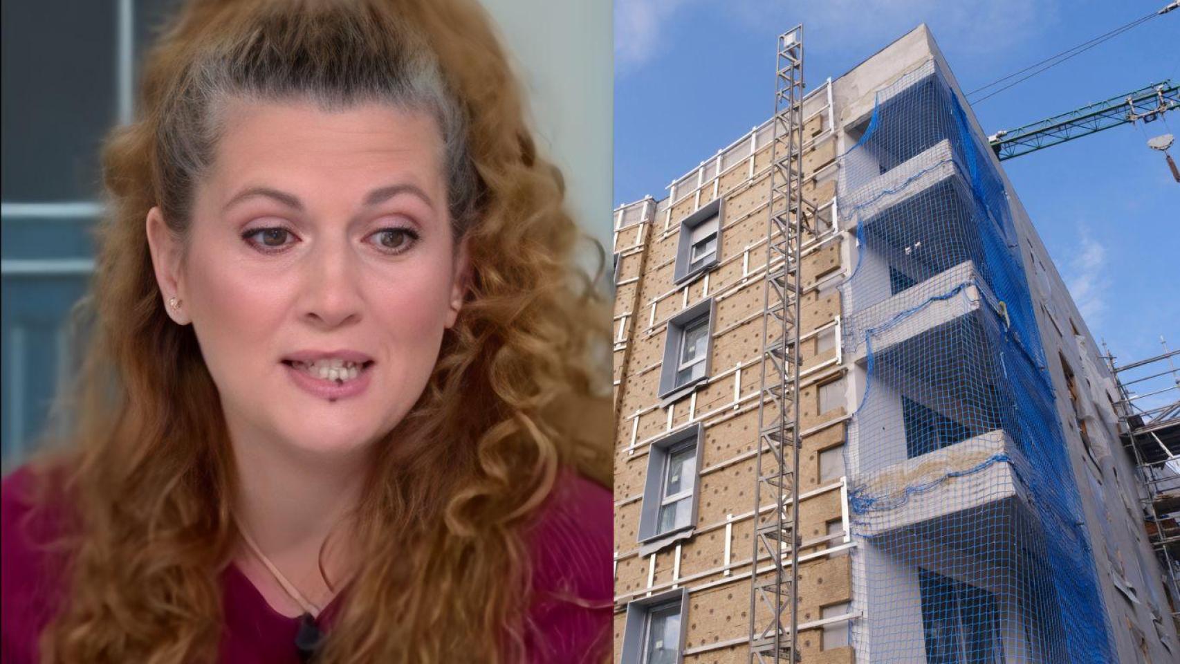 Montaje de Sonia, madre de tres hijos.