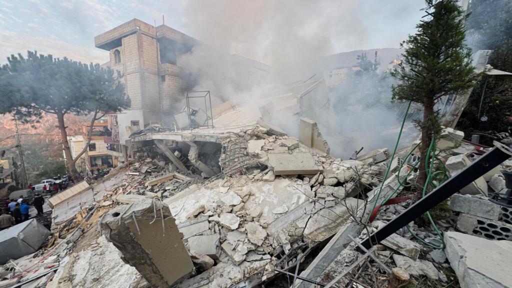 Imagen de archivo de un ataque de Israel en Líbano el pasado 4 de diciembre.