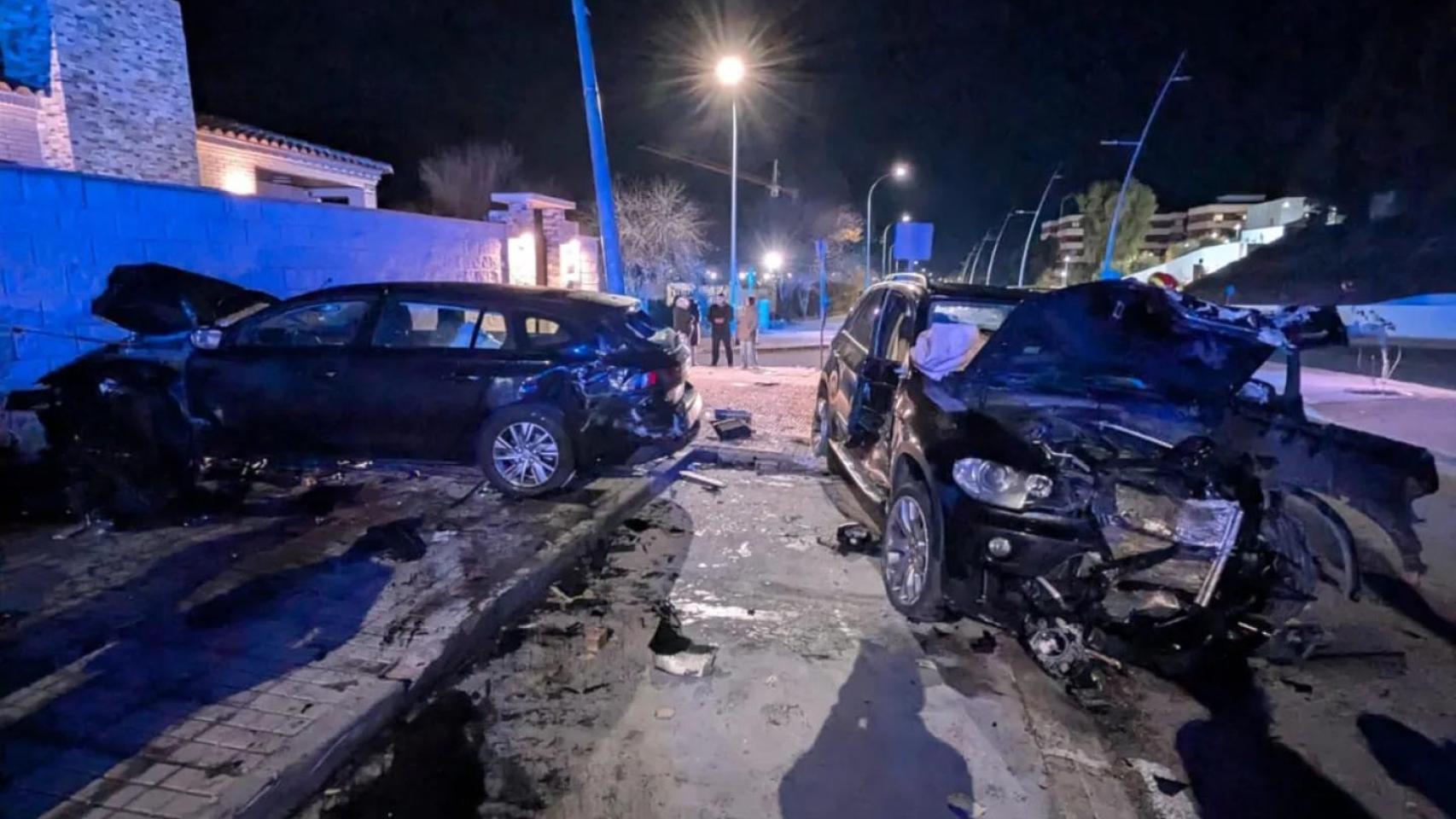 Imagen donde se observa la situación del siniestro ocurrido.