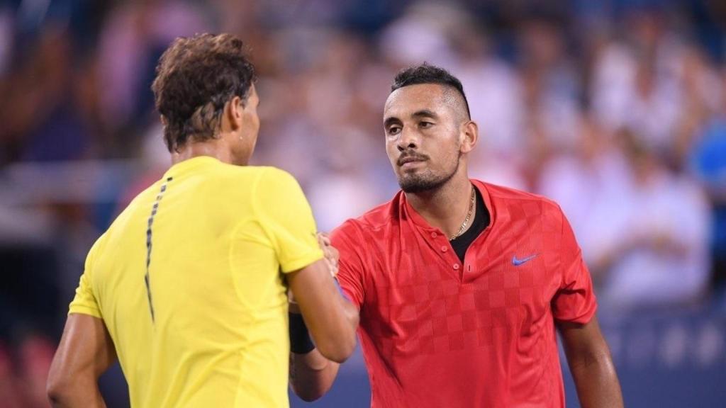Kyrgios y Nadal, durante uno de sus enfrentamientos