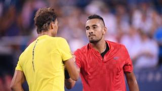 Kyrgios y Nadal, durante uno de sus enfrentamientos