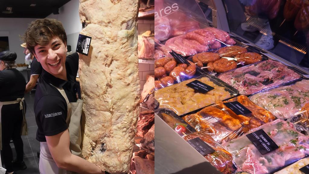 David, carnicero en 'Manjares Gastronómica'