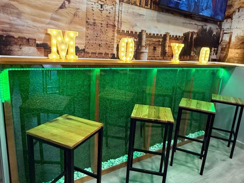 Interior de El Chiringuito de Moyo