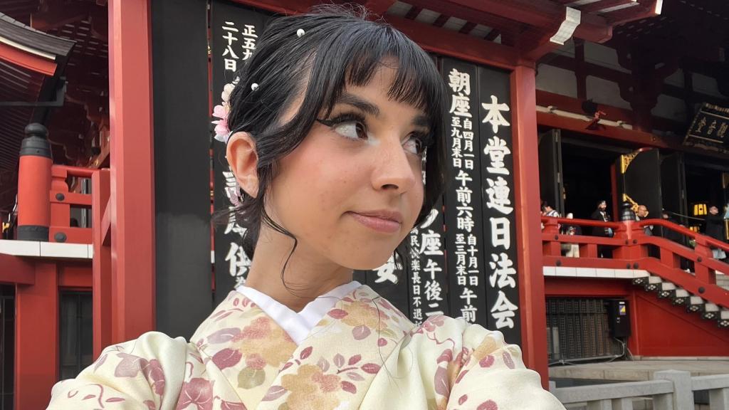 Angy, de 28 años, explica que en Tokio puedes vivir perfectamente con 20€ de comprar a la semana