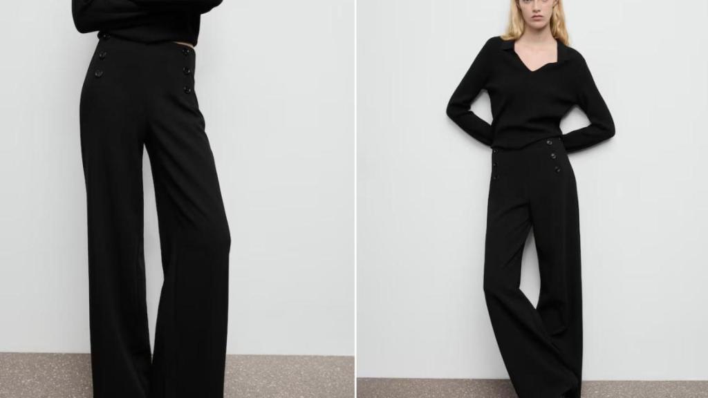 Pantalón wideleg. REF. 27180650