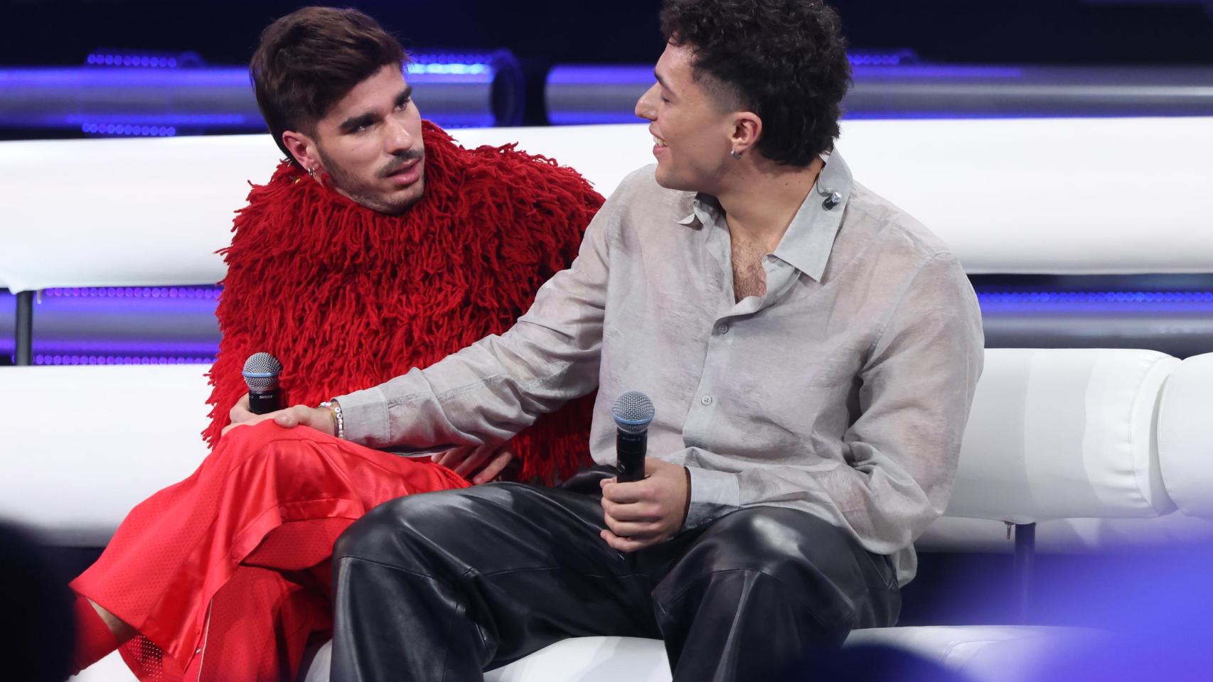 Guillo Rist y Tinho, en 'Operación Triunfo 2025'.