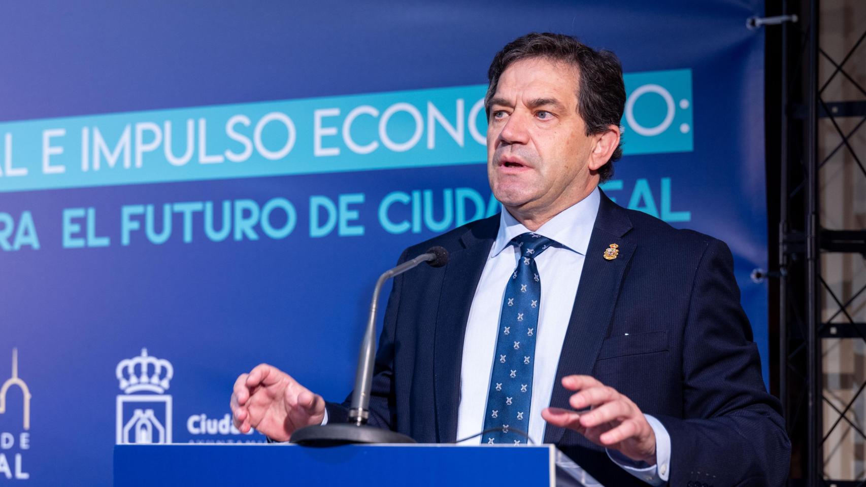 Miguel Ángel Valverde, presidente de la Diputación de Ciudad Real.