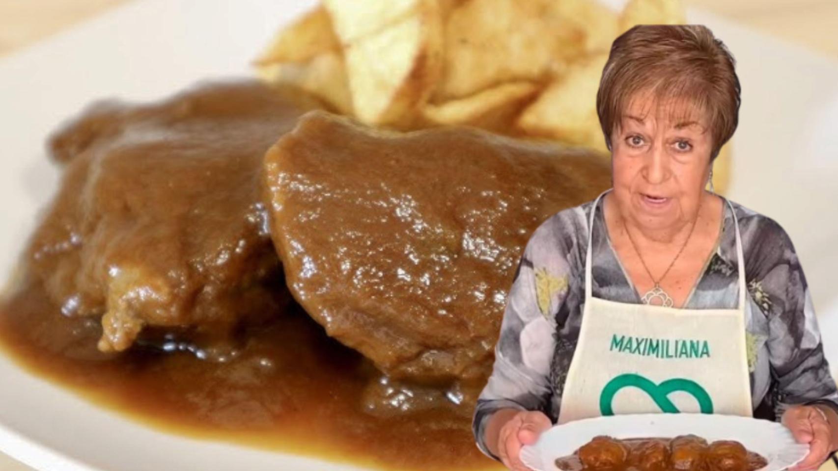 Receta de carrilleras de Conchita Polo