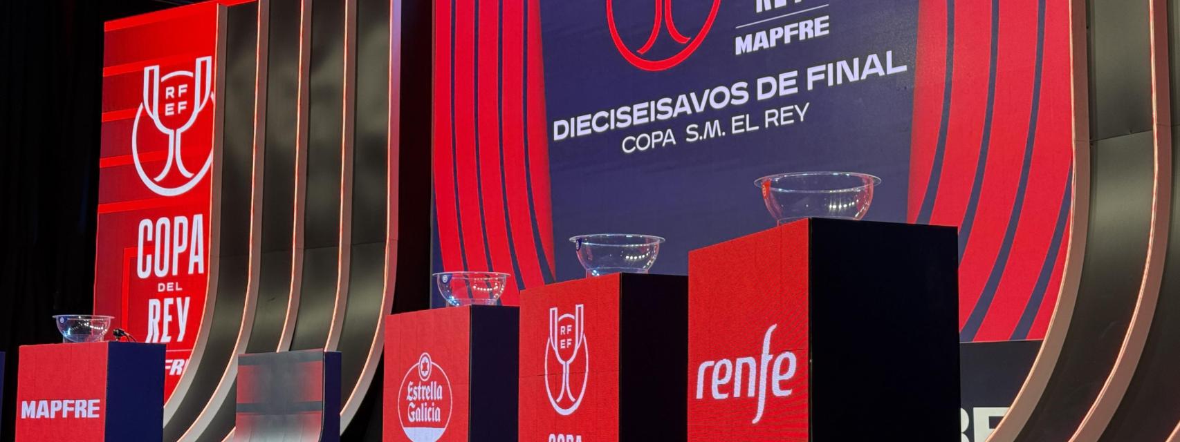 Sorteo de dieciseisavos de final de la Copa del Rey 2025/26
