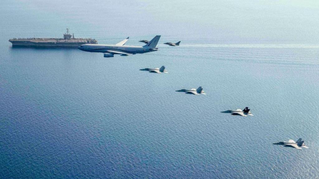 Despliegue de A330 MRTT francés en un anterior ejercicio