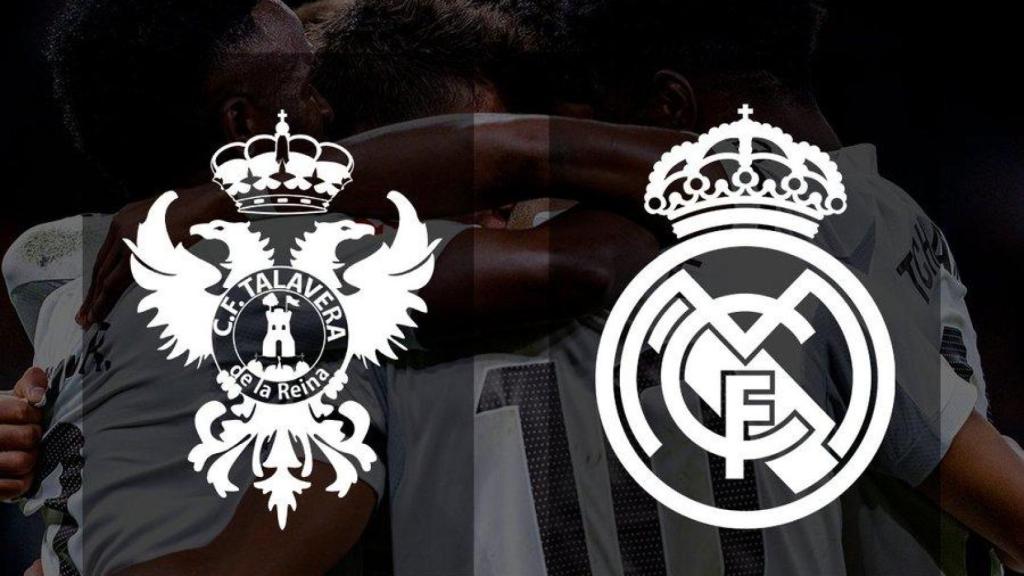 Cartel del partido anunciado por el Real Madrid.