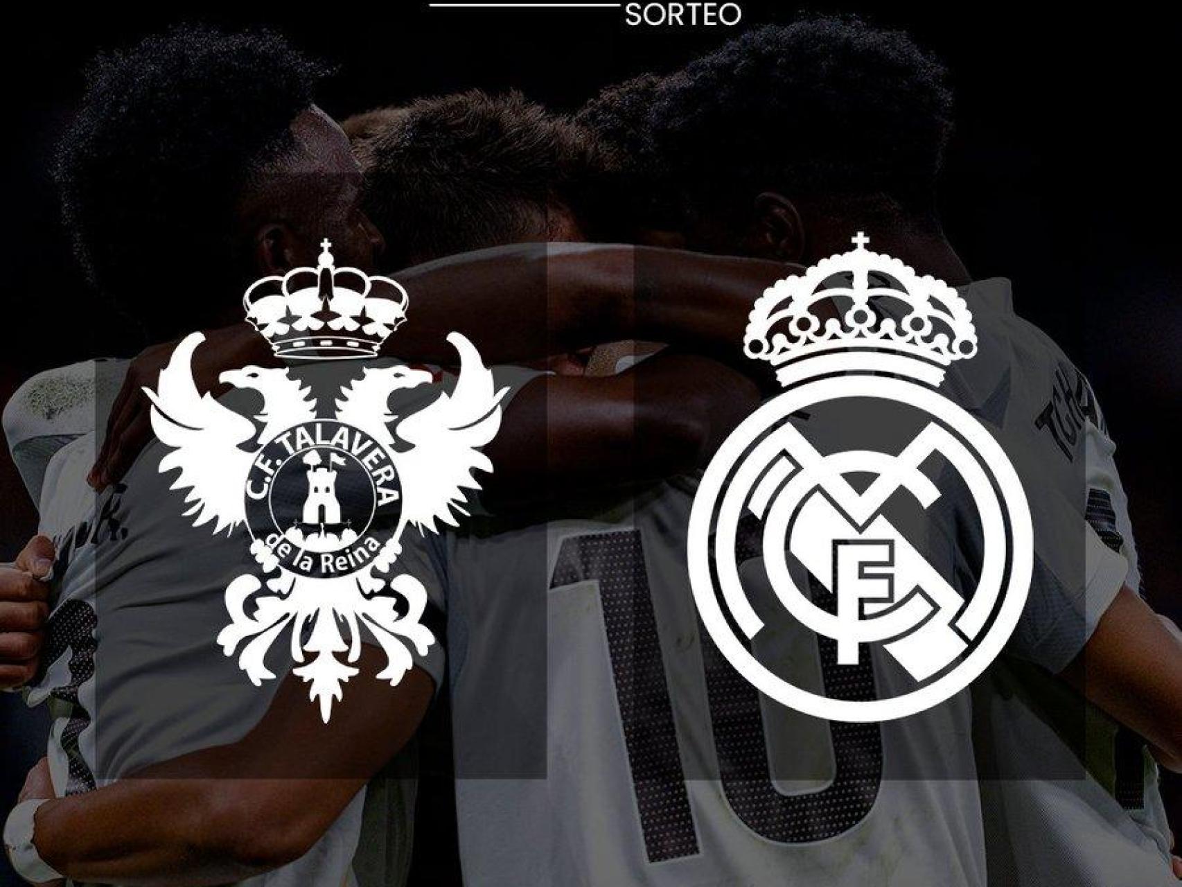 Cartel del partido anunciado por el Real Madrid.