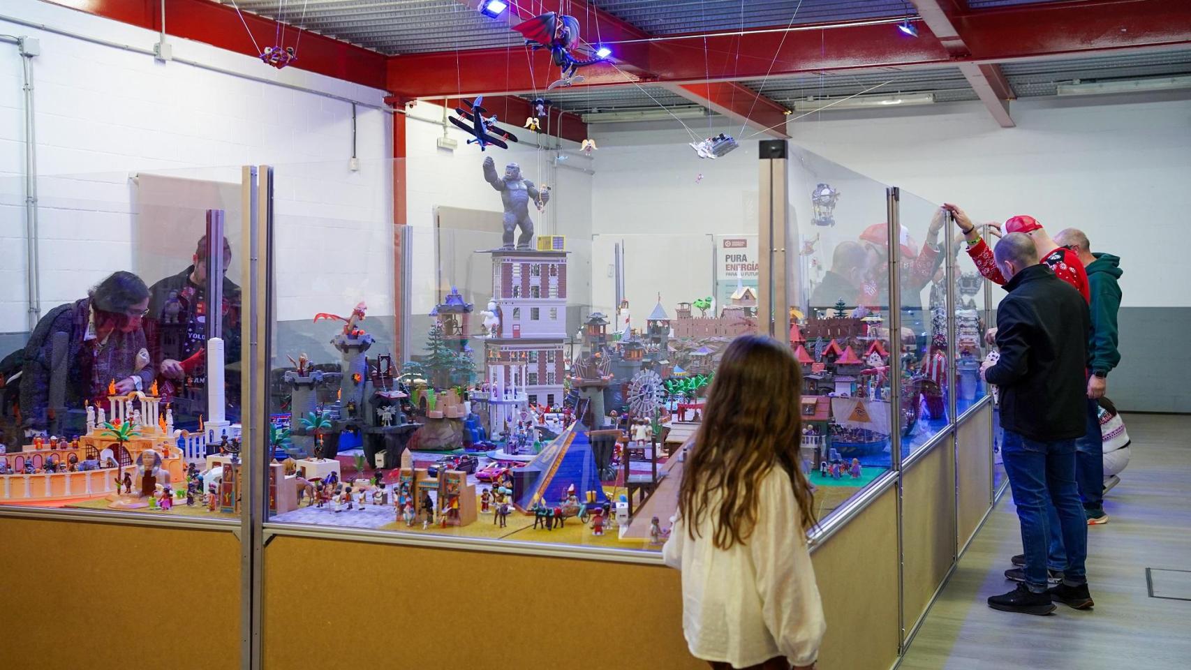 Belén gigante de Playmobil cerca de A Coruña