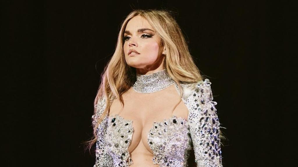 Melody, en uno de sus ensayos para Eurovisión 2025.