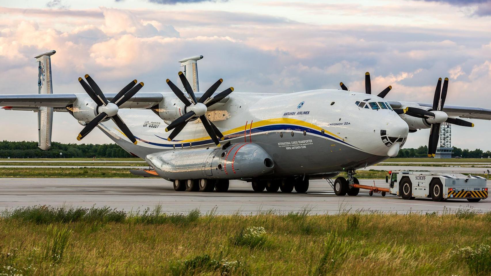 Imagen de archivo de un avión An-22 Antónov.
