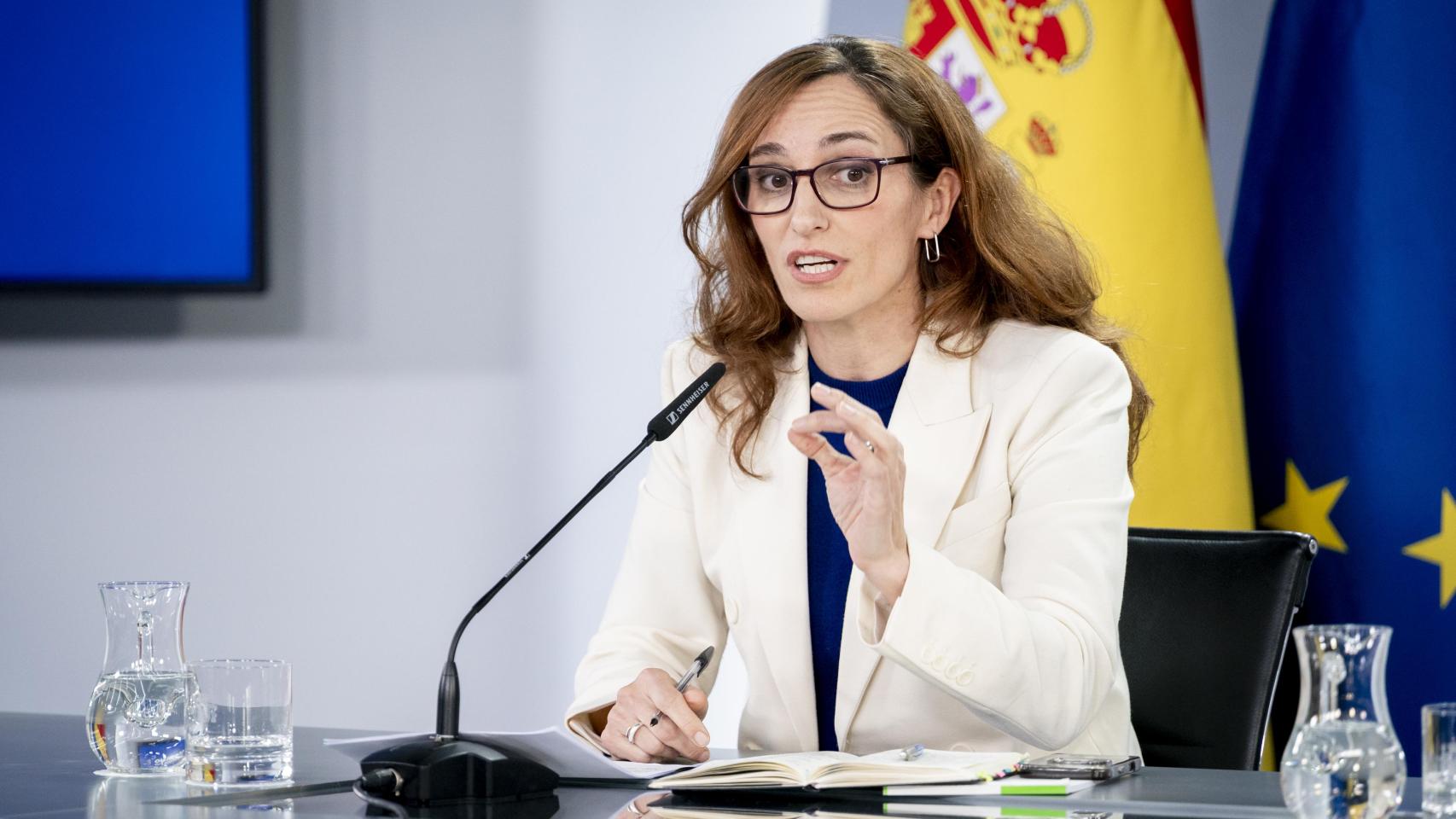 Mónica García, ministra de Sanidad.