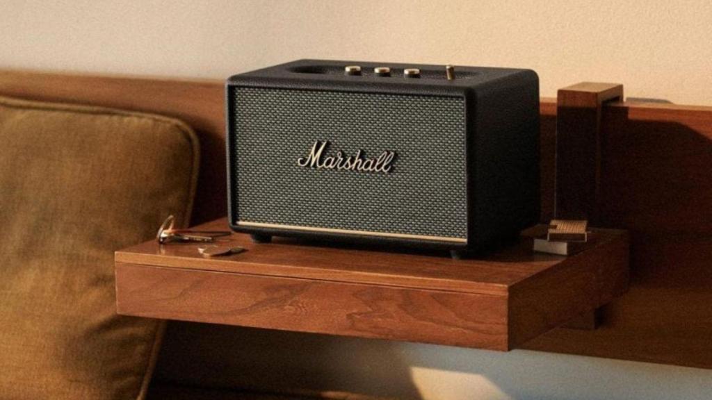 Olvida los altavoces Bluetooth pequeños y compactos: los diseños vintage de Marshall son los que más se llevan