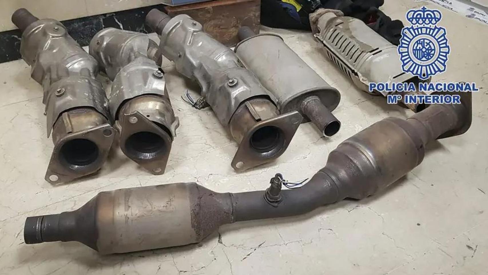 Catalizadores robados.