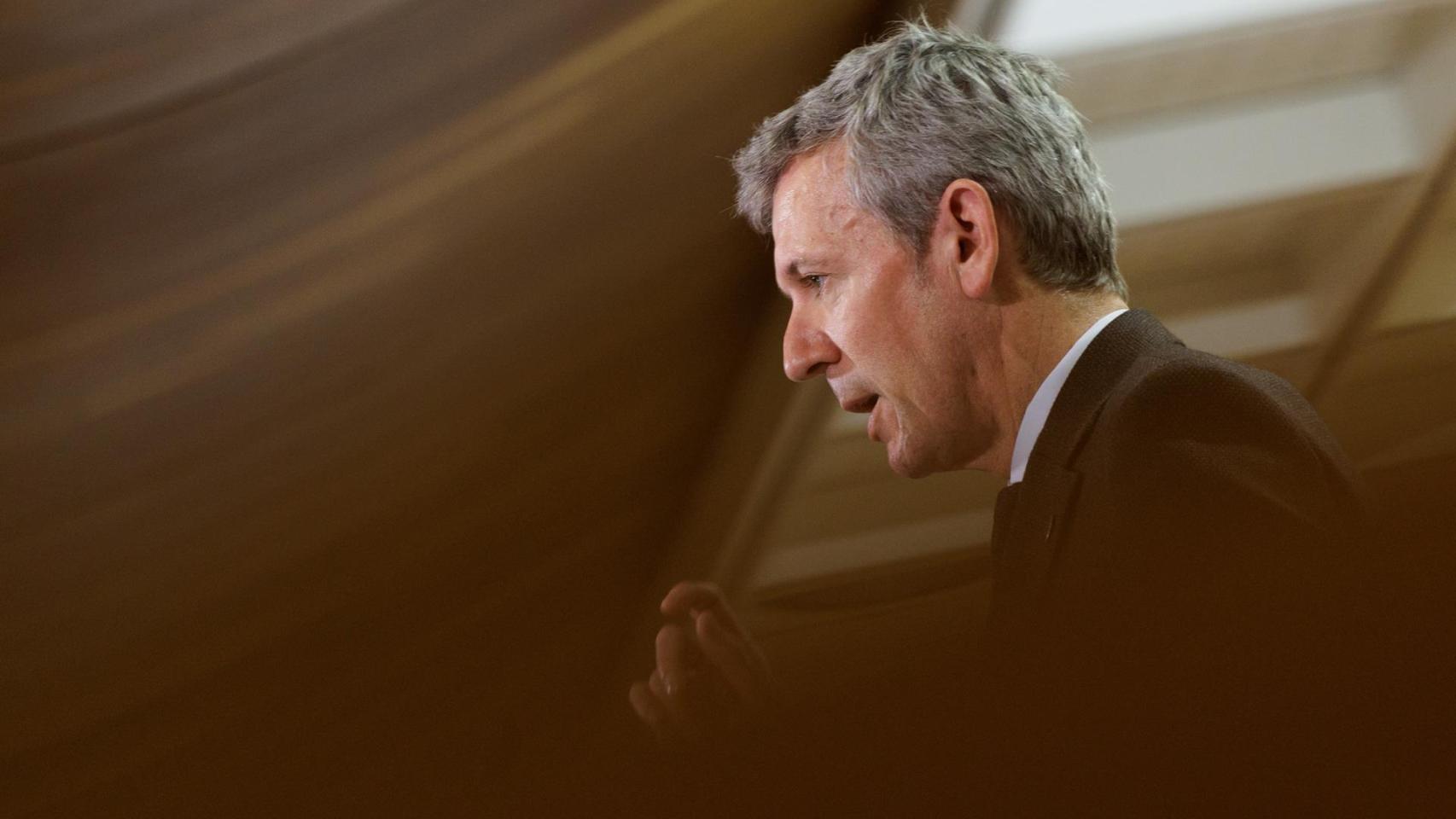 El presidente del Ejecutivo gallego, Alfonso Rueda