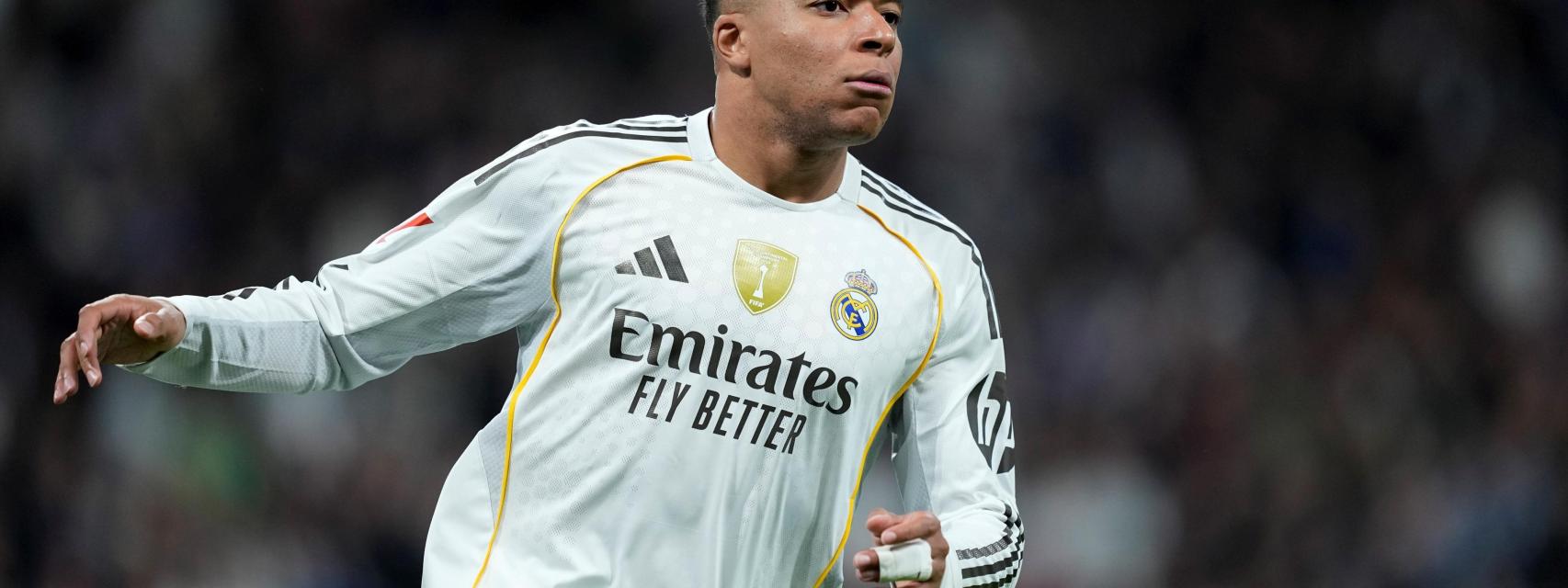 Mbappé, durante el partido contra el Celta de Vigo.