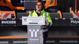 Cedillo ha presentado el plan de vialidad invernal de la Diputación de Toledo.