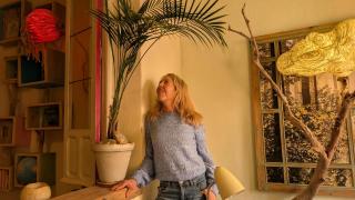 Anja Brinkman, en su casa.