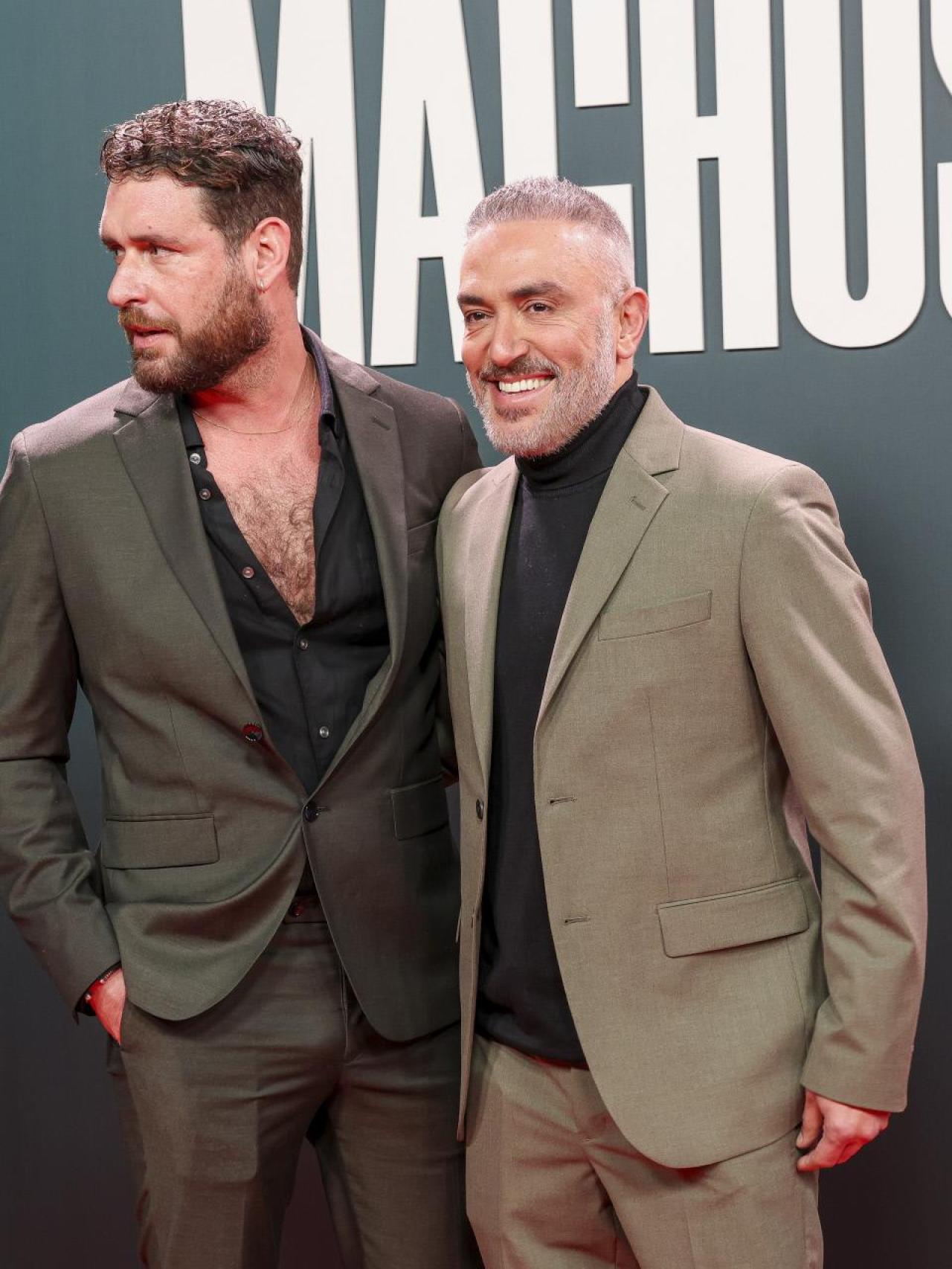 Fran Antón y Kiko Hernández en un acto en Madrid.