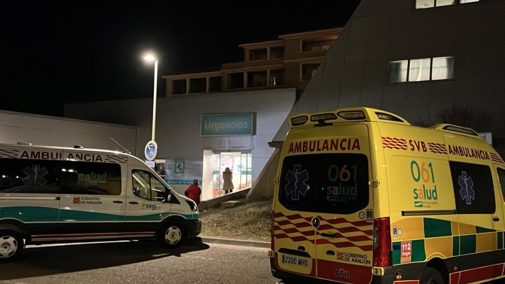 Las puertas de la Urgencias del Hospital Royo Villanova este martes