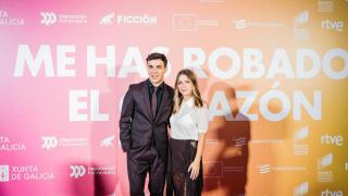 Óscar Casas y Ana Jara en Pontevedra este martes