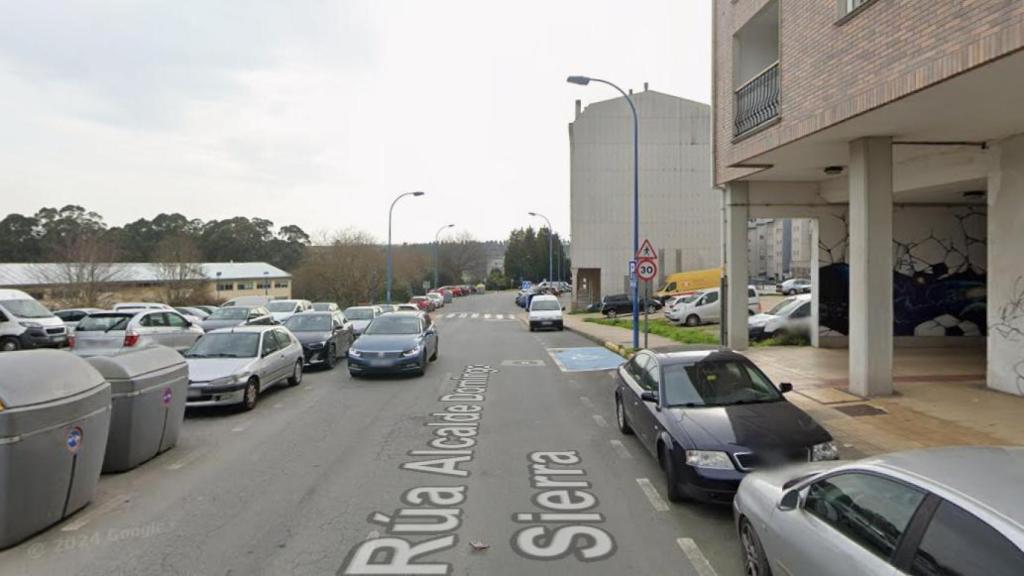 La calle Domingo Sierra en la que se construirán las 17 viviendas