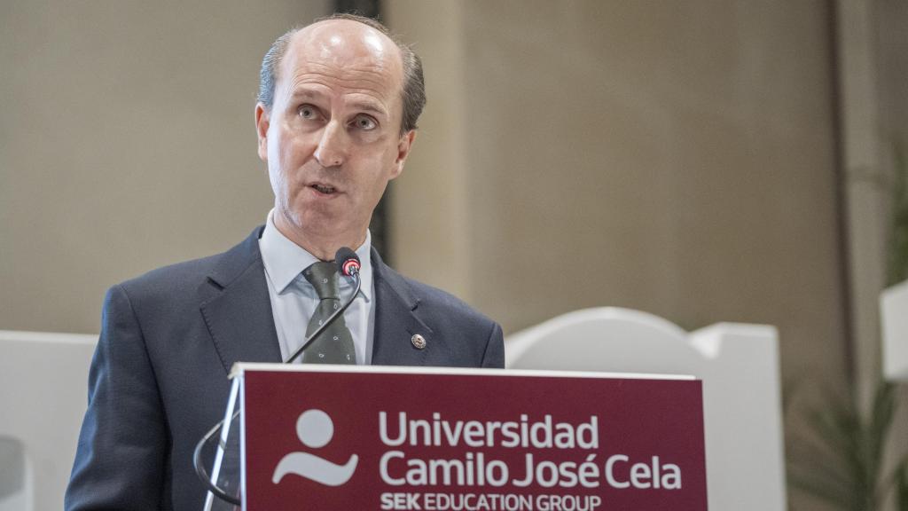 Jaime Olmedo durante su conferencia 'Libertad y Cultura', dentro del ciclo 'La libertad en el siglo XXI'