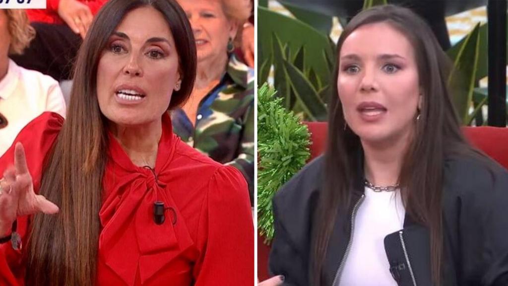 Isabel Rábago e Inés Hernand en un montaje de BLUPER.