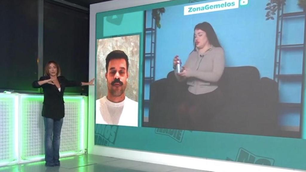 María Patiño, en 'No somos nadie' con la Marrash de fondo