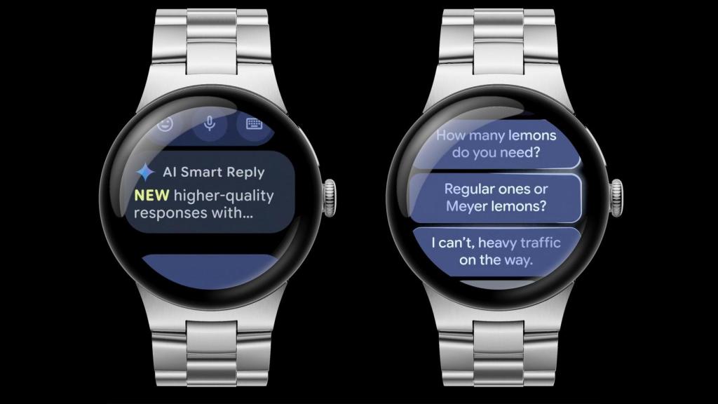 Las respuestas inteligentes del Pixel Watch