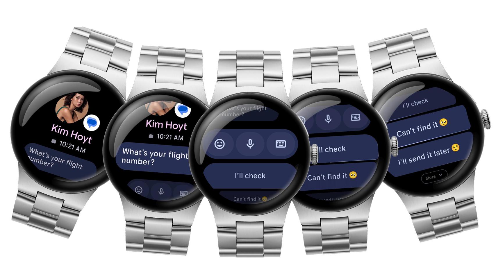 Fotomontaje inspirado en lo nuevo del Pixel Watch