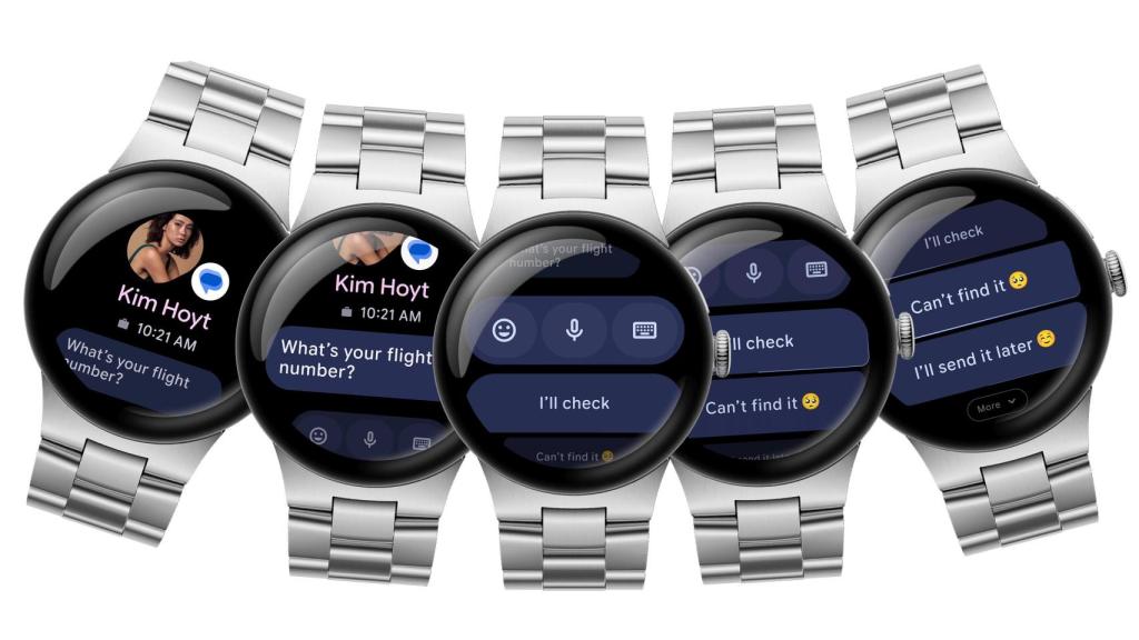 Fotomontaje inspirado en lo nuevo del Pixel Watch