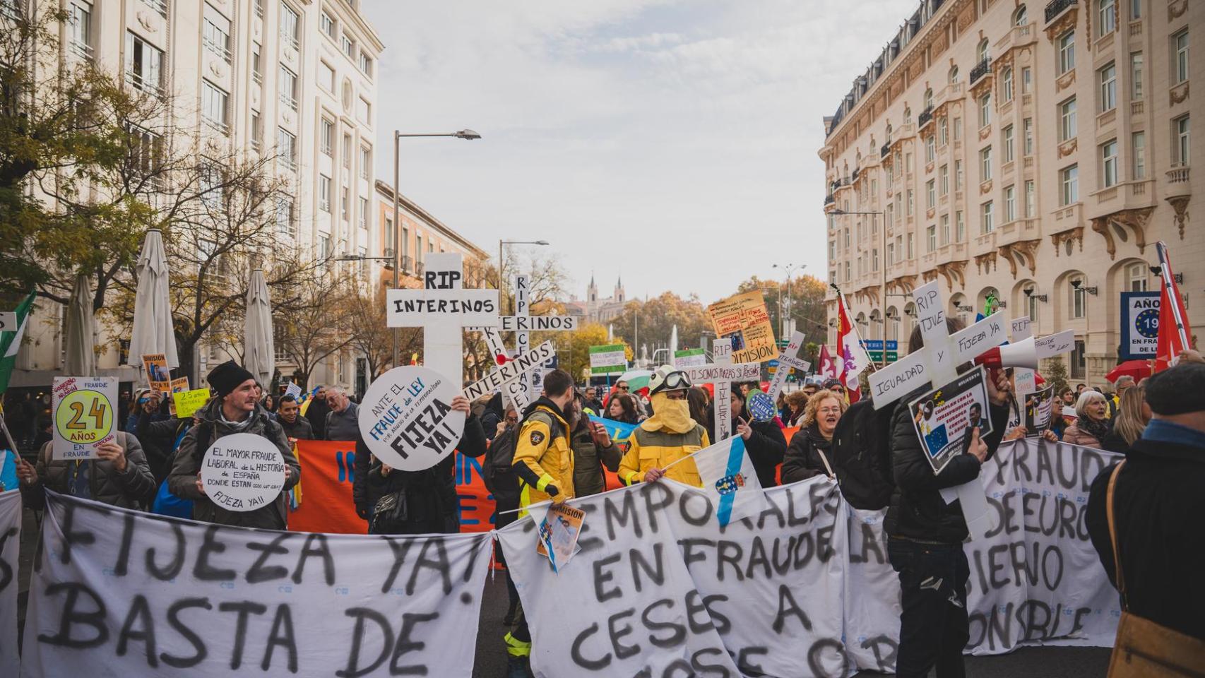 Concentración de interinos a favor de la fijeza en los casos de abuso de temporalidad.