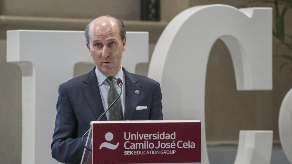 Jaime Olmedo durante su intervención en el ciclo de conferencias 'La libertad en el siglo XXI'.