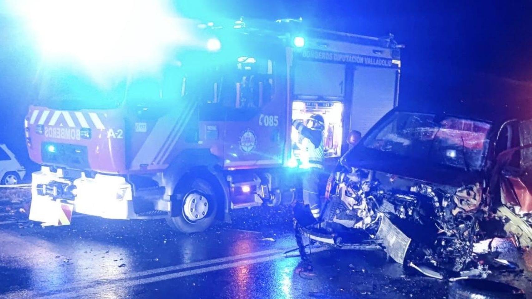 Imagen del autómovil siniestrado