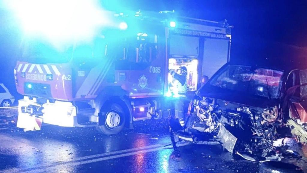 Imagen del autómovil siniestrado