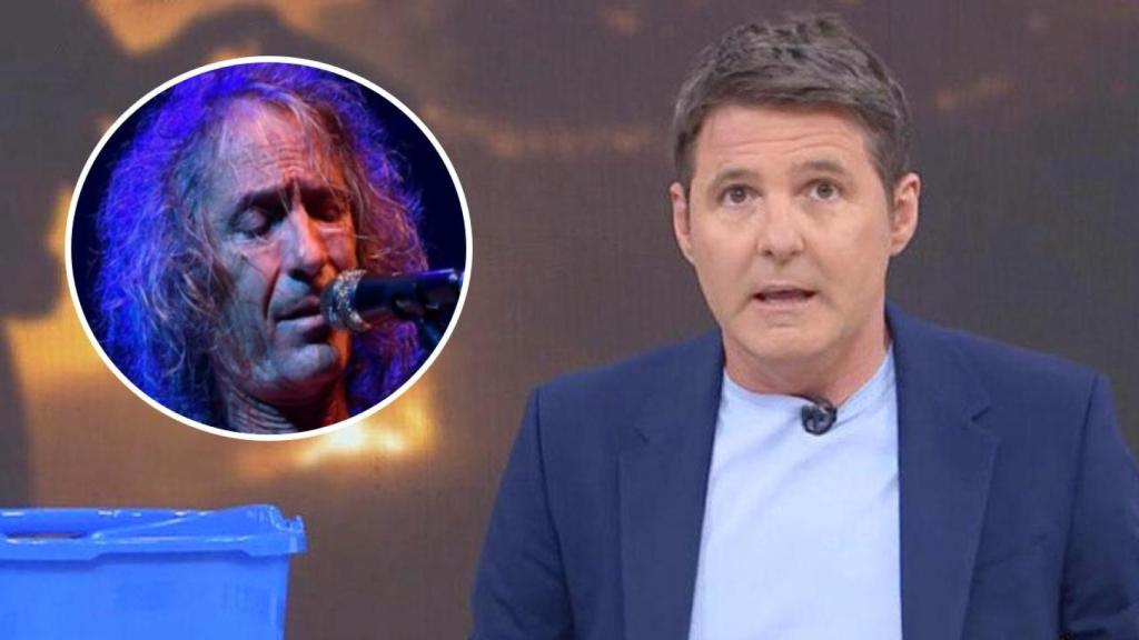 Robe Iniesta y Jesús Cintora, en un fotomontaje de BLUPER.