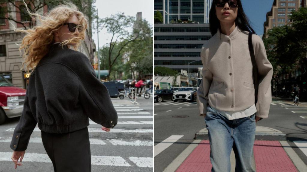 Chaqueta bomber de Zara