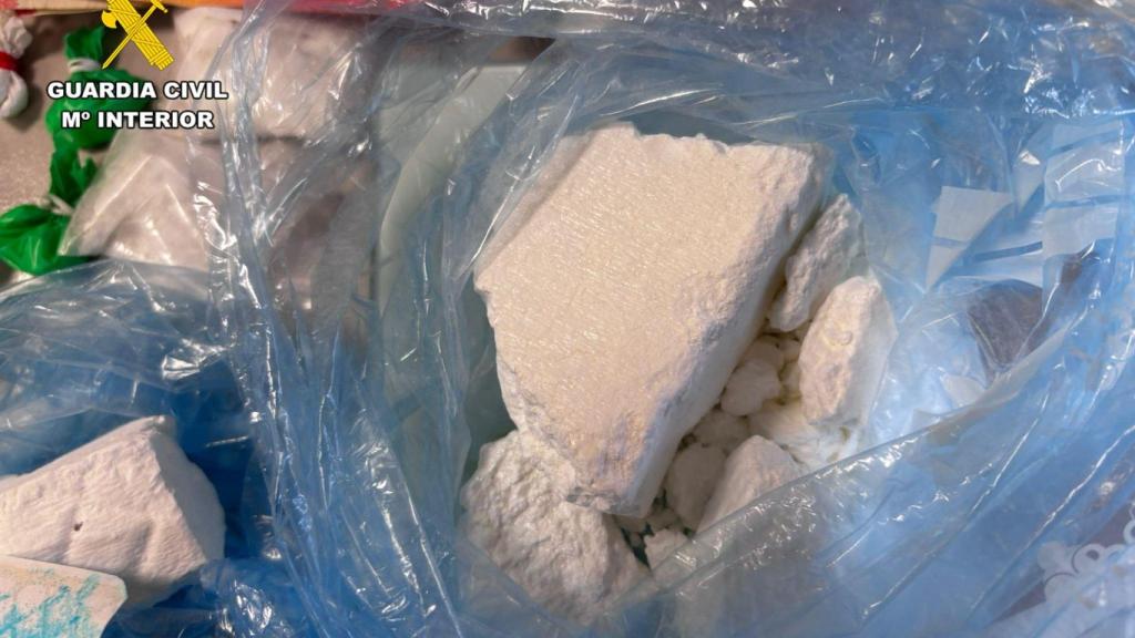 Imagen de la droga intervenida.