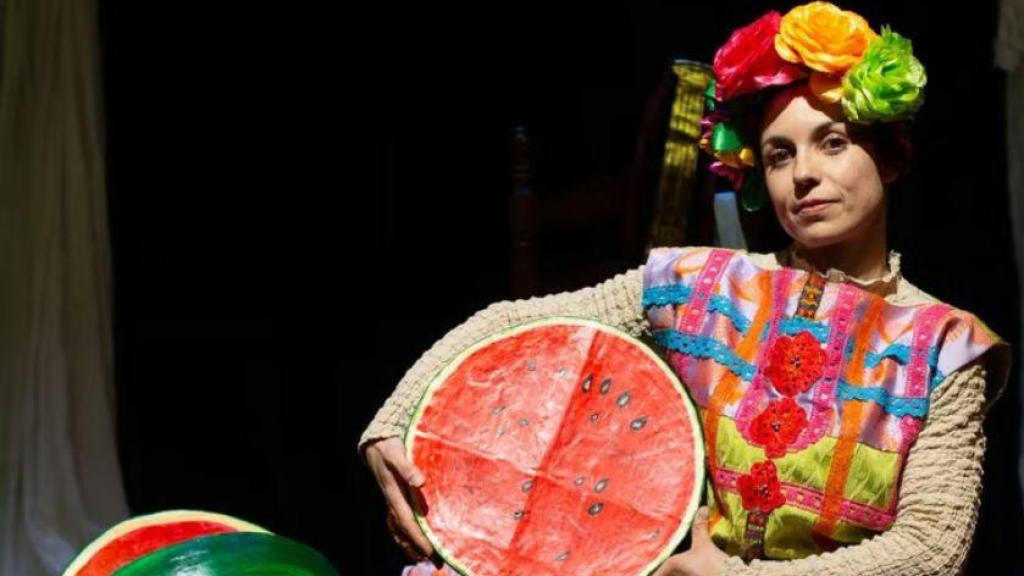 Una de las obras de teatro que serán representadas este fin de semana es un homenaje a Frida Kahlo