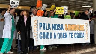 Huelga de médicos en Galicia