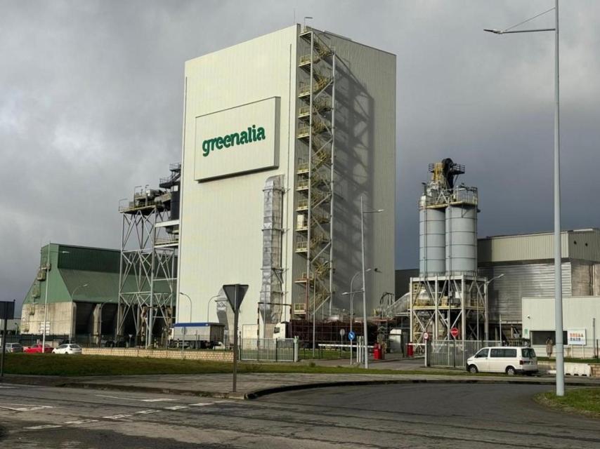 Planta de biomasa de Greenalia.