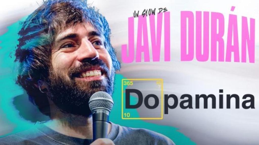 El humorista Javi Durán visitará la ciudad herculina con su espectáculo 'Dopamina'