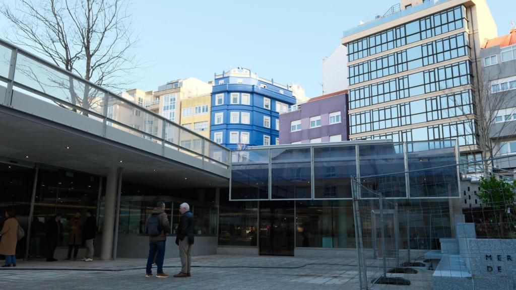 Exterior del mercado de Monte Alto