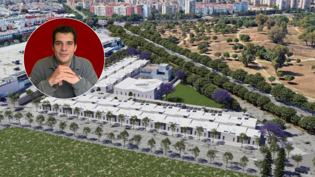 Pablo, agente inmobiliario, explica que Pino Montano es uno de los barrios donde más rápido se vende la vivienda