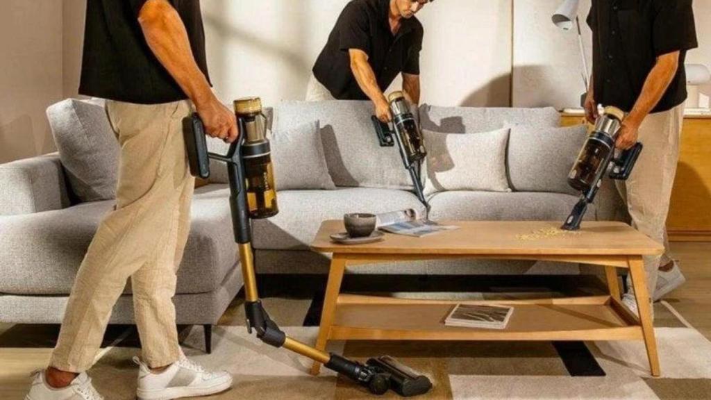 Olvídate de los enchufes: esta es la aspiradora sin cables que mejor limpia en casa (con cabezales incluidos)